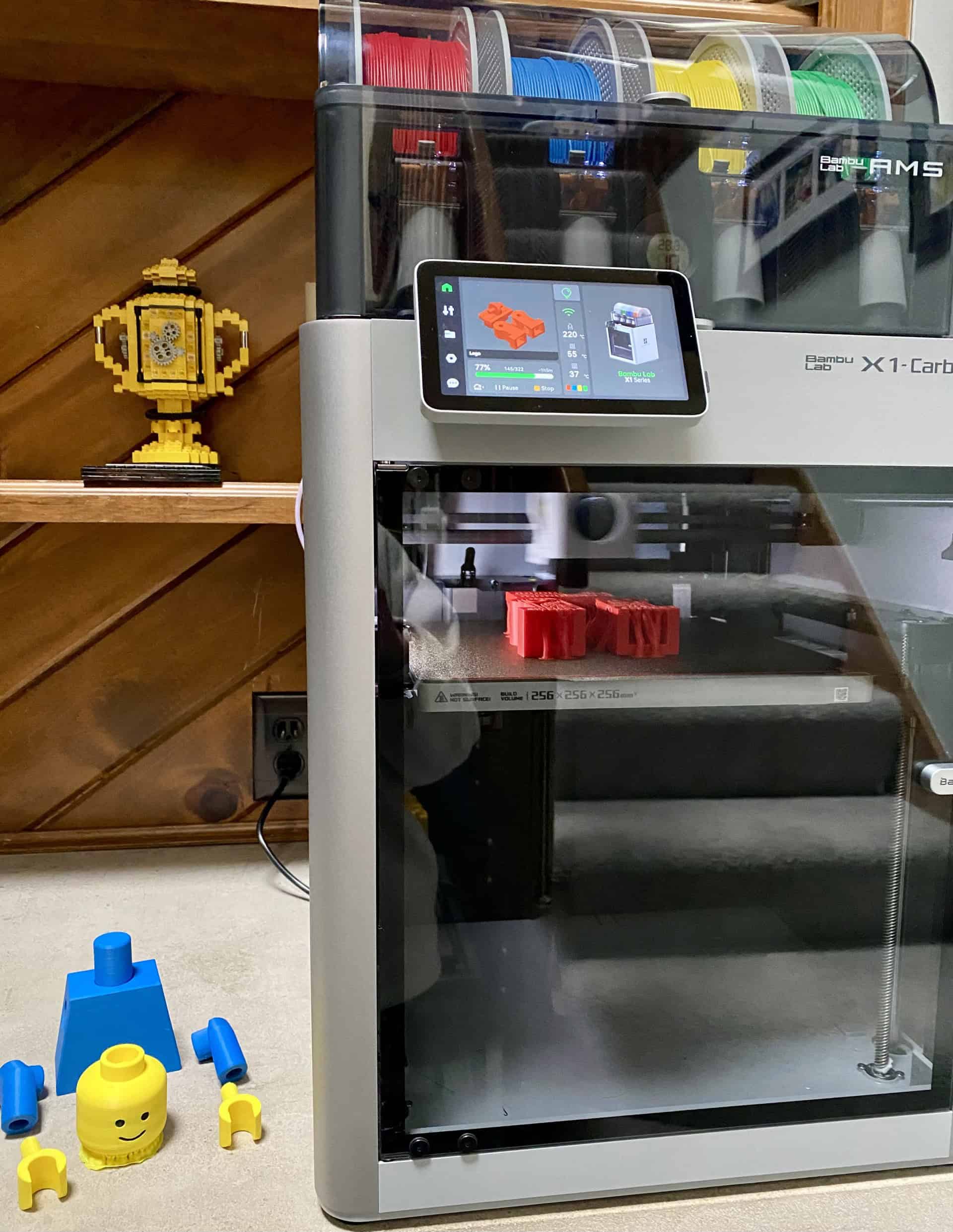 Our 3d printer which campers can use to create their CAD models.