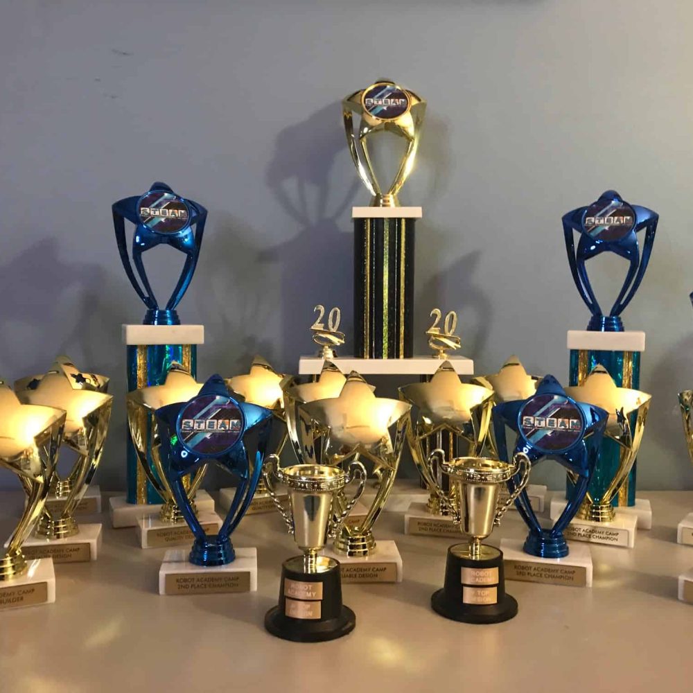 lego trophy backdrop